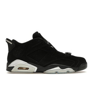 Jordan �W���[�_�� �����Y �X�j�[�J�[ �yJordan 6 Retro Low Chrome (2015)�z �T�C�Y US_M_13 Black/Metallic Silver-White