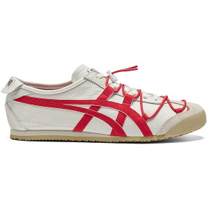 ASICS �A�V�b�N�X �����Y �X�j�[�J�[ �yOnitsuka Tiger Mexico 66 Year of the Dragon�z �T�C�Y US_6(24.0cm) White/Classic Red