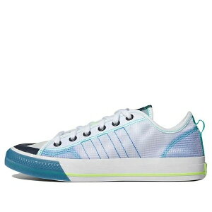 adidas �A�f�B�_�X �����Y �X�j�[�J�[ �yadidas Nizza RF 'White Lush Blue' FY3091�z �T�C�Y US_5(23.0cm)