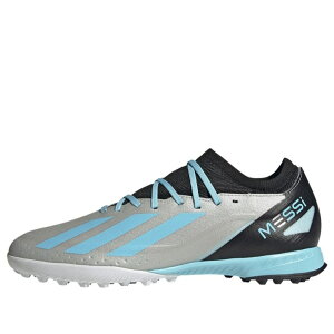 adidas �A�f�B�_�X �����Y �X�j�[�J�[ �yadidas X Crazyfast Messi.3 TF 'Silver Metallic Bliss Blue' IE4074�z �T�C�Y US_6.5(24.5cm)