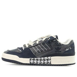 adidas �A�f�B�_�X �����Y �X�j�[�J�[ �t�H�[���� �yadidas originals Forum Exhibit Low 'Black Gray' HQ8418�z �T�C�Y US_8.5(26.5cm)