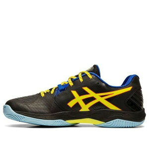 ASICS �A�V�b�N�X �����Y �X�j�[�J�[ �yASICS Blast FF 'Black Yellow' 1071A002-003�z �T�C�Y US_8.5(26.5cm)