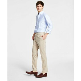 ダナ キャラン ニューヨーク メンズ カジュアルパンツ ボトムス Men's Modern-Fit Solid Dress Pants Tan