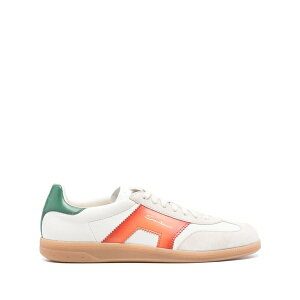 �T���g�[�j �����Y �X�j�[�J�[ �V���[�Y Colourblock panelled sneakers White