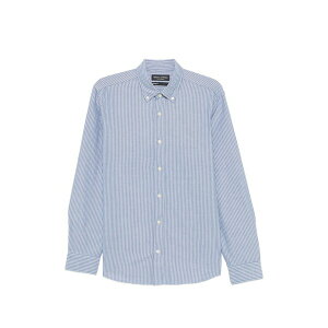 �}���R�|�[�� �����Y �V���c �g�b�v�X Stripe-pattern shirt Blue