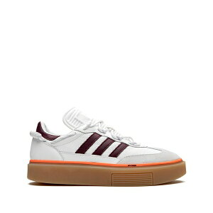 �A�f�B�_�X ���f�B�[�X �X�j�[�J�[ �V���[�Y X beyonce ivy park super sleek 72 maroon sneakers White