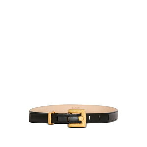 �o���}�� ���f�B�[�X �x���g �A�N�Z�T���[ Anthem narrow leather belt Black