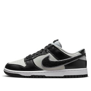 Nike �i�C�L �����Y �X�j�[�J�[ �yNike Dunk Low 'Chenille Swoosh - Black Grey Fog' DQ7683-001�z �T�C�Y US_11.5(29.5cm)