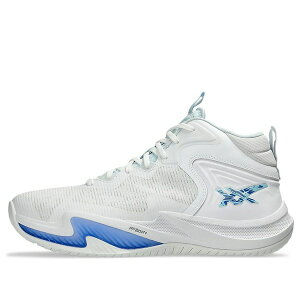ASICS �A�V�b�N�X �����Y �X�j�[�J�[ �yASICS Nova Surge 3 'White Bright Cyan' 1061A048-100�z �T�C�Y US_12.5(30.5cm)