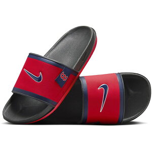 Nike �i�C�L �����Y �X�j�[�J�[ �yNike Offcourt Slide Boston Red Sox�z �T�C�Y US_M_14 Sport Red/Dark Smoke Grey/Midnight Navy