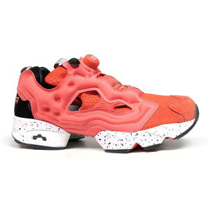 Reebok ���[�{�b�N �����Y �X�j�[�J�[ �yReebok Instapump Fury END Pink Salmon�z �T�C�Y US_M_4 Rosette/Black/White