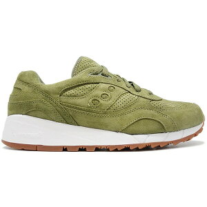 Saucony �T�b�J�j�[ �����Y �X�j�[�J�[ �ySaucony Shadow 6000 Olive Suede (Packer Shoes)�z �T�C�Y US_9(27.0cm) Olive/White
