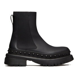 Valentino ヴァレンティノ メンズ スニーカー 【Valentino M-Way Rockstud Beatle Boots】 サイズ EU_40(25.0cm) Black