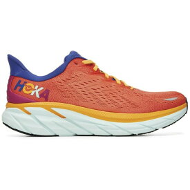 Hoka One One ホカオネオネ メンズ スニーカー 【Hoka One One Clifton 8】 サイズ US_10(28.0cm) Fiesta Orange Purple