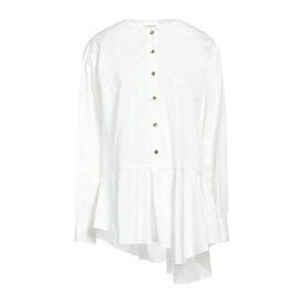 【送料無料】 モノグラフィ レディース シャツ トップス Shirts White