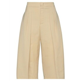 【送料無料】 ミューズ レディース カジュアルパンツ ボトムス Cropped Pants Beige