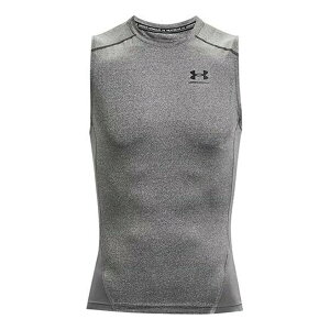Under Armour A_[A[}[ Y Xj[J[ yUnder Armour HeatGear Sleeveless Shirt 'Carbon Heather Black' 1361522-090z TCY US_M_M
