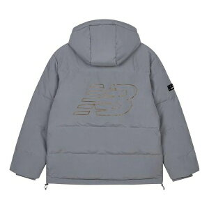 New Balance j[oX Y Xj[J[ yNew Balance NB Logo Winter Down Jacket 'Light Grey' AMJ33339-TTMz TCY US_M_S