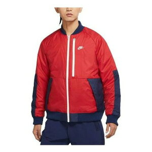 Nike iCL Y Xj[J[ yNike Sportswear Therma-FIT Legacy Reversible Bomber Jacket 'Red Blue' DD6850-687z TCY US_M_L