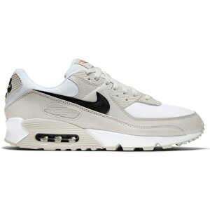 Nike iCL Y Xj[J[ yNike Air Max 90 Light Bonez TCY US_6(24.0cm) White/Black/Light Bone/Team Orange