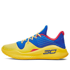 Under Armour �A���_�[�A�[�}�[ �����Y �X�j�[�J�[ �yUnder Armour Curry 4 Low 'Curry Jam' 3026620-400�z �T�C�Y US_M_16