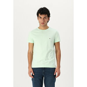 g~[ qtBK[ Y T_ V[Y STRETCH SLIM FIT TEE - Basic T-shirt - opal green