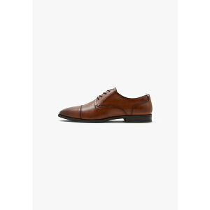 Ah Y T_ V[Y DERBY CALLAHAN FLEX - Lace-ups - cognac