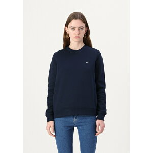 g~[qtBK[ fB[X p[J[EXEFbgVc AE^[ FLAG CREW - Sweatshirt - dark night navy