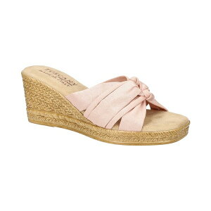 C[W[Xg[g fB[X T_ V[Y Women's Ghita Slip-On Wedge Sandals Blush Crepe