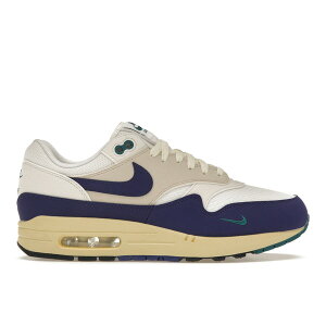 Nike �i�C�L �����Y �X�j�[�J�[ �yNike Air Max 1 Athletic Department Deep Royal Blue�z �T�C�Y US_7(25.0cm) White/Fir/Sail/Midnight Navy/Coconut Milk