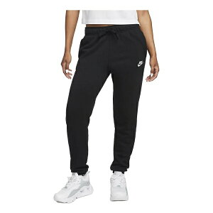 Nike iCL fB[X Xj[J[ y(WMNS) Nike Sportswear Club Fleece Mid-Rise Joggers 'Black' DQ5191-010z TCY US_W_S