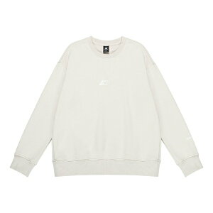 New Balance j[oX fB[X Xj[J[ y(WMNS) New Balance Logo Print Fleece Sweatshirt 'Beige White' AWT23514-MBMz TCY US_W_M