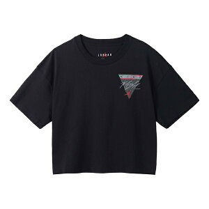 Air Jordan W[_ fB[X Xj[J[ y(WMNS) Air Jordan Essential Back Large Printing Loose Sports Short Sleeve Black DC2154-010z TCY US_W_XL