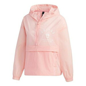 adidas AfB_X fB[X Xj[J[ y(WMNS) adidas PANDA ANORAK Sports Jacket Pink GL5631z TCY US_W_M
