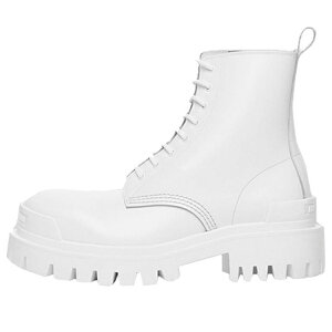 Balenciaga oVAK fB[X Xj[J[ y(WMNS) Balenciaga Strike Lace-Up Boot 'White' 590974WA9679011z TCY US_6(23.0cm)