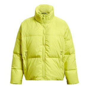 Under Armour A_[A[}[ fB[X Xj[J[ y(WMNS) Under Armour ColdGear Infrared Fleece Down Jacket 'Neon Green' 1378858-743z TCY US_W_XL