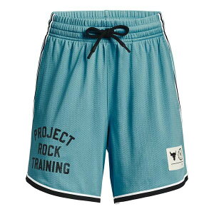 Under Armour アンダーアーマー レディース スニーカー 【(WMNS) Under Armour Project Rock Penny Mesh Shorts 'Glacier Blue' 1377460-433】 サイズ US_W_XL