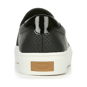 hN^[EV[ fB[X Xj[J[ V[Y Women's Nova Slip-On Sneakers Black Snake Print Faux Leather