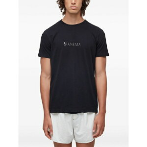 �I�X�N���� �����Y T�V���c �g�b�v�X Ipanema palm-tree t-shirt Black