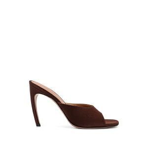 �W �A�e�B�R ���f�B�[�X �T���_�� �V���[�Y Betta covered heeled sandals Brown