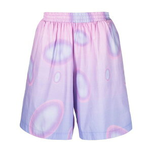 �{���T�C �����Y �J�W���A���p���c �{�g���X Circle-print gradient shorts Purple