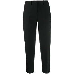 ���u ���X�L�[�m ���f�B�[�X �J�W���A���p���c �{�g���X Slim cropped trousers Black
