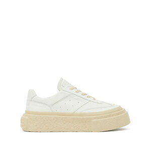 �}���^���}���W�F�� �����Y �X�j�[�J�[ �V���[�Y Chunky gambetta leather sneakers White