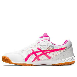 Asics �A�V�b�N�X ���f�B�[�X �X�j�[�J�[ �y(WMNS) ASICS Attack Hyperbeat 4 'White Pink Glo' 1073A056-101�z �T�C�Y US_W_11