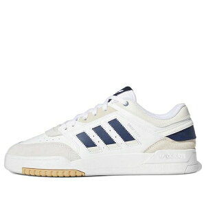 adidas �A�f�B�_�X �����Y �X�j�[�J�[ �yadidas Originals Drop Step Low 'White Navy Blue' HQ7133�z �T�C�Y US_5(23.0cm)
