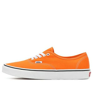 Vans �o���Y �����Y �X�j�[�J�[ �yVans Authentic Casual Fashion Skate Shoes Unisex Orange VN0A5KRDAVM�z �T�C�Y US_M_4