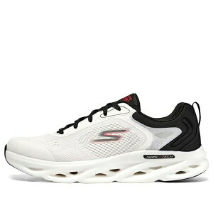 Skechers �X�P�b�`���[�Y �����Y �X�j�[�J�[ �ySkechers GO RUN SWIRL TECH SPEED 'White Black' 220905-WTBK�z �T�C�Y US_9(27.0cm)