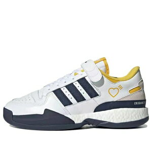 adidas �A�f�B�_�X �����Y �X�j�[�J�[ �yadidas Human Made x Forum Low 'Hazy Yellow Navy' S42975�z �T�C�Y US_10(28.0cm)