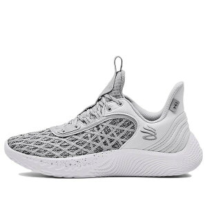 Under Armour A_[A[}[ Y Xj[J[ yUnder Armour Curry 9 Team 'White Mod Grey' 3025631-102z TCY US_7.5(25.5cm)