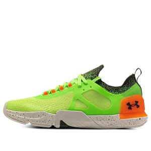 Under Armour A_[A[}[ Y Xj[J[ yUnder Armour TriBase Reign 4 'Quirky Lime' 3025080-301z TCY US_9(27.0cm)